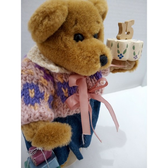Boyds Bears Friends 15th Anniversary 1998 Investment Collectibles Archive Bear - Picture 9 of 12